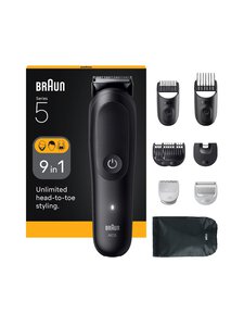 Braun - 9-in-1 Multigroomer -monitoimitrimmeri - BLACK | Stockmann