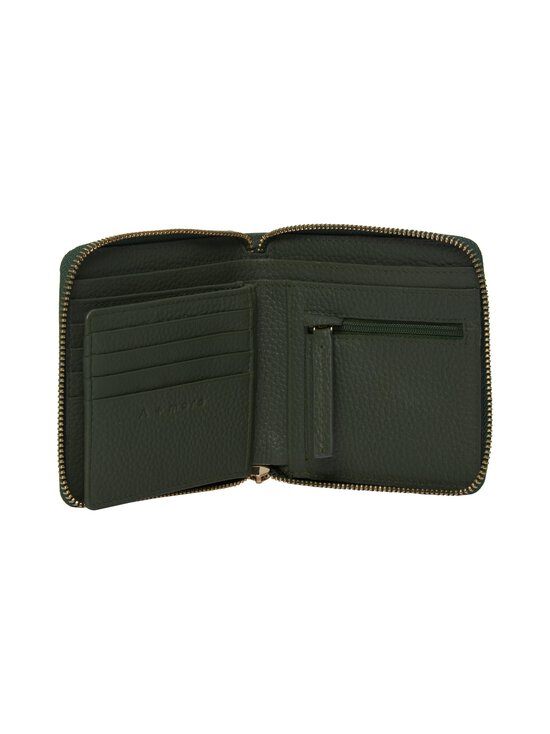 A+more - Fem RFID -nahkalompakko - GREEN | Stockmann - photo 3
