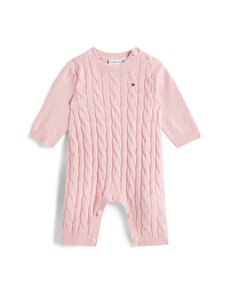 Tommy Hilfiger - Palmikkoneulottu potkupuku - TG7 DUCHESS PINK | Stockmann