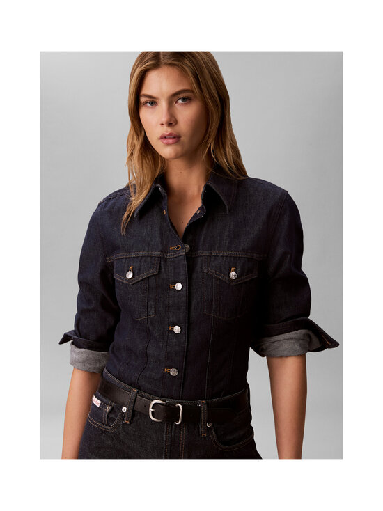 Calvin Klein Jeans - Trucker-farkkupaita - 46E ICONIC INDIGO | Stockmann - photo 5