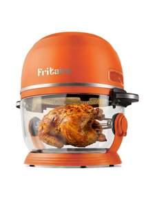 Fritaire - Airfryer- kuumailmakypsennin lasikulholla - ORANGE | Stockmann