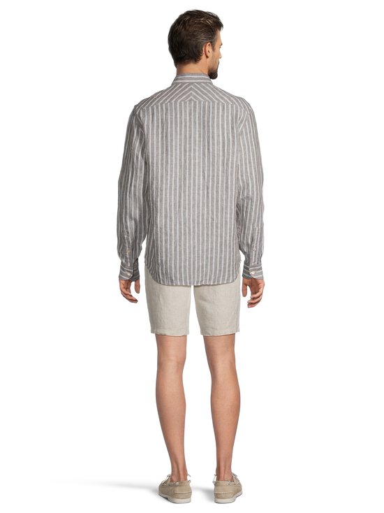 Oscar Jacobson - Triiksärk One Piece Striped Regular Fit - 825 MATT GREEN | Stockmann - photo 3