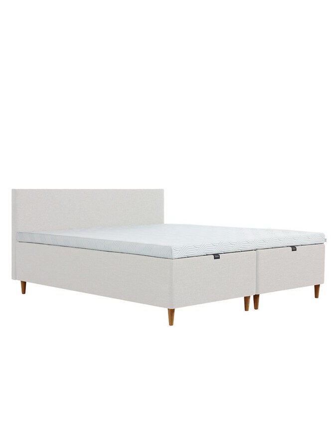 Tempur - Experience Box -runkosänky Pro Luxe 10 Medium / Cream 160 X 200 Cm