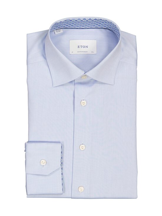 Eton - Triiksärk Contemporary Fit Floral Effect - 21 LIGHT BLUE | Stockmann - photo 1
