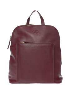 A+more - Amaze ādas mugursoma - BURGUNDY | Stockmann