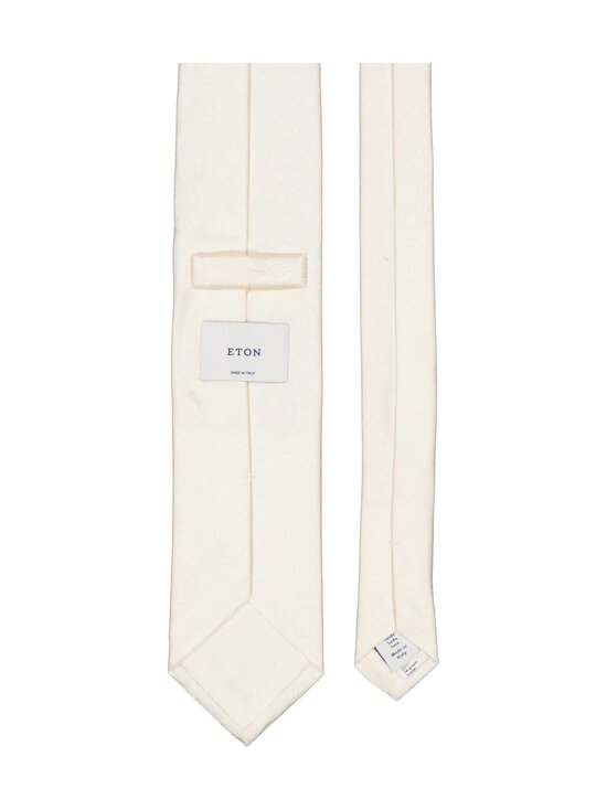 Eton - Paisley Woven Silk -hääsolmio - 01 SILVER | Stockmann - photo 2