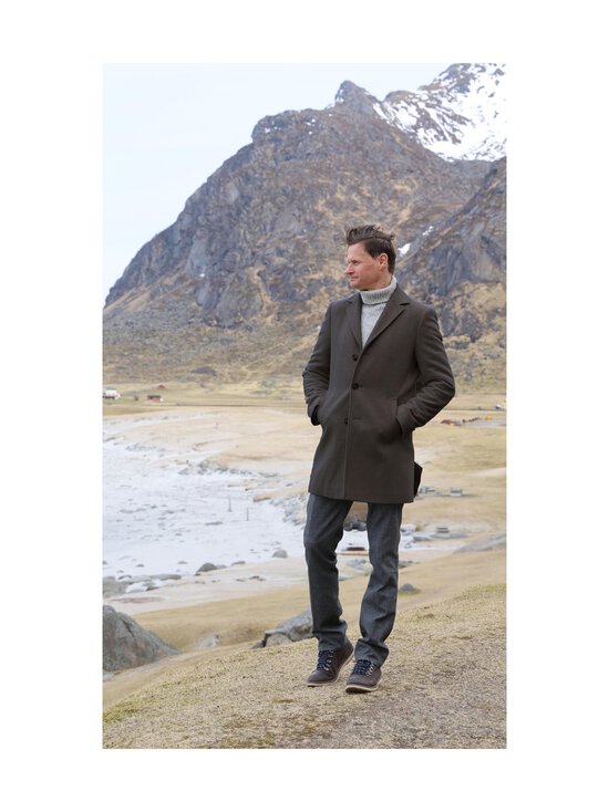 Buzo - Messi-villakangastakki - 28 CHOCOLATE BROWN | Stockmann - photo 2