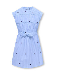 KIDS ONLY - KogNew Lina Belt kleita - MOONLIGHT BLUE DETAIL:STRIPES MIDNIGHT HEART EMB. | Stockmann