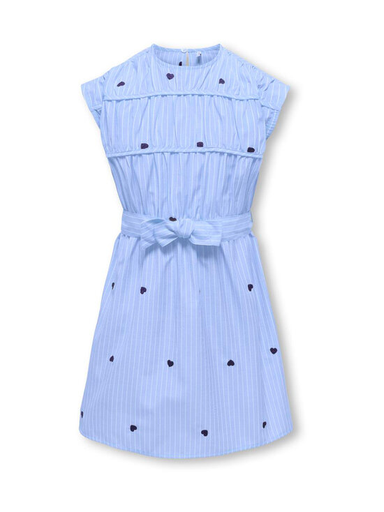 KIDS ONLY - KogNew Lina Belt kleita - MOONLIGHT BLUE DETAIL:STRIPES MIDNIGHT HEART EMB. | Stockmann - photo 1