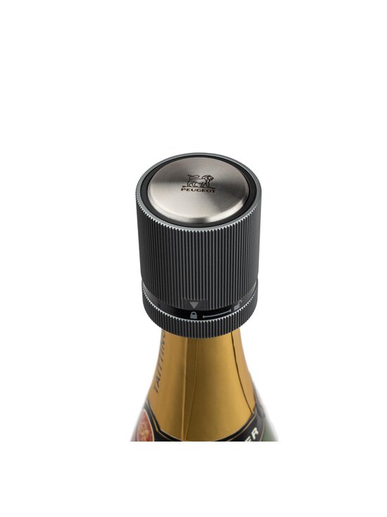 Peugeot - Line Champagne Stopper -kuohuviinipullon sulkija - DARK GREY - photo 2 Peugeot - Line Champagne Stopper -kuohuviinipullon sulkija - DARK GREY | Stockmann - photo 2