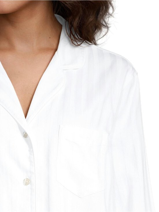 GANT - Satiiniraidallinen pyjamasetti - 110 WHITE - photo 4 GANT - Satiiniraidallinen pyjamasetti - 110 WHITE | Stockmann - photo 4