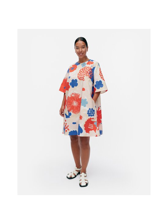 Marimekko - Kukkiva Suvikimppu kleita - 135 OFF WHITE, BLUE, RED, PEACH - photo 2 Marimekko - Kukkiva Suvikimppu kleita - 135 OFF WHITE, BLUE, RED, PEACH | Stockmann - photo 2