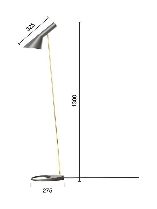 Louis Poulsen - AJ-lattiavalaisin - BRASS/WARM GREY - photo 2 Louis Poulsen - AJ-lattiavalaisin - BRASS/WARM GREY | Stockmann - photo 2