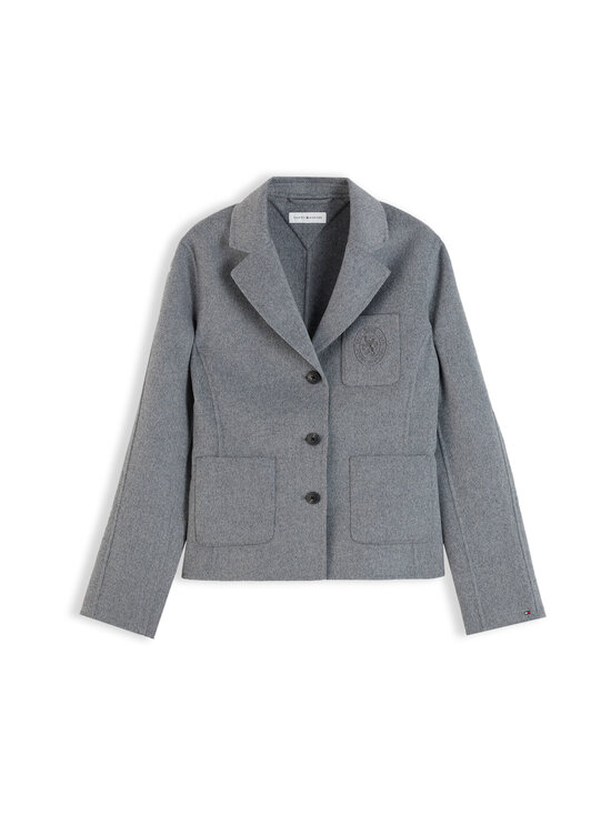 Tommy Hilfiger - Üherealine bleiser - P7D MEDIUM GREY HEATHER | Stockmann - photo 1
