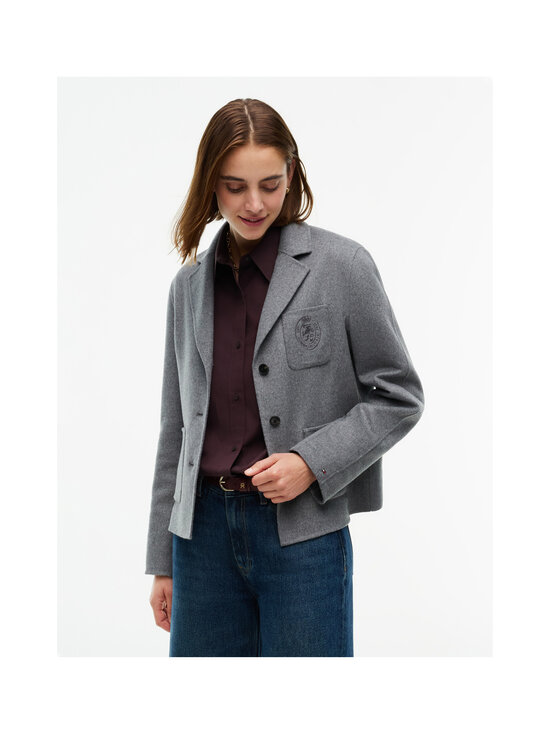 Tommy Hilfiger - Üherealine bleiser - P7D MEDIUM GREY HEATHER | Stockmann - photo 2