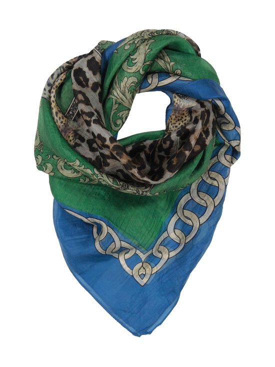 A+more - Fiery zīda šalle 100 x 100 cm - BLUE/GREEN | Stockmann - photo 1