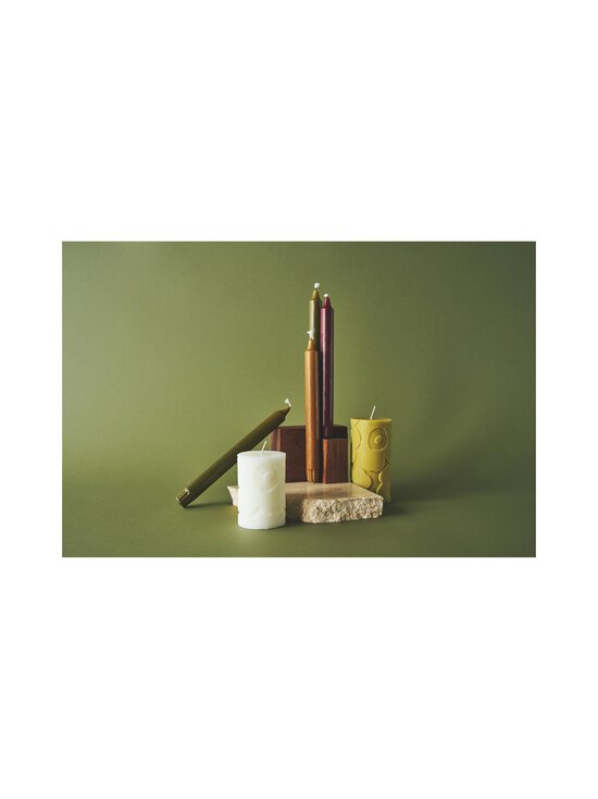 Marimekko - Unikko-pöytäkynttilä 6,5 x 10 cm - OFF-WHITE | Stockmann - photo 2