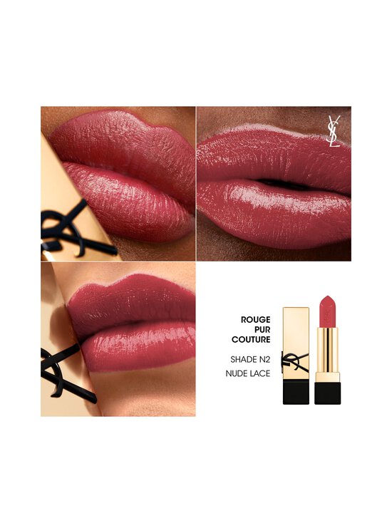 Yves Saint Laurent - Rouge Pur Couture Lipstick -huulipuna - N2 - photo 3 Yves Saint Laurent - Rouge Pur Couture Lipstick -huulipuna - N2 | Stockmann - photo 3