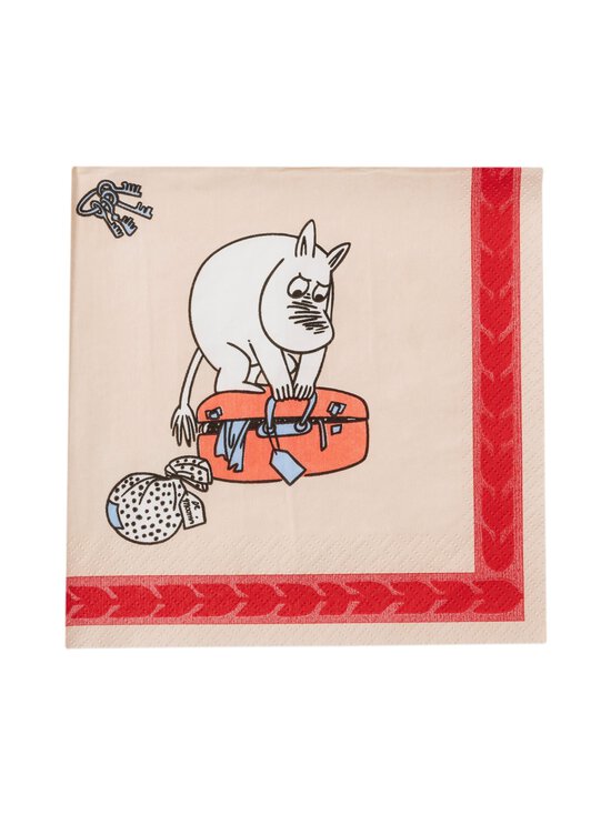 Moomin Arabia - Moomin Holiday Rush salvetes 16,5 cm - MULTICOLOR | Stockmann - photo 2