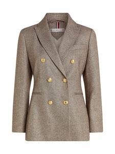 Tommy Hilfiger - Lurex Structured žakete - 0GA CW GOLD LUREX TUXTURE TWILL | Stockmann