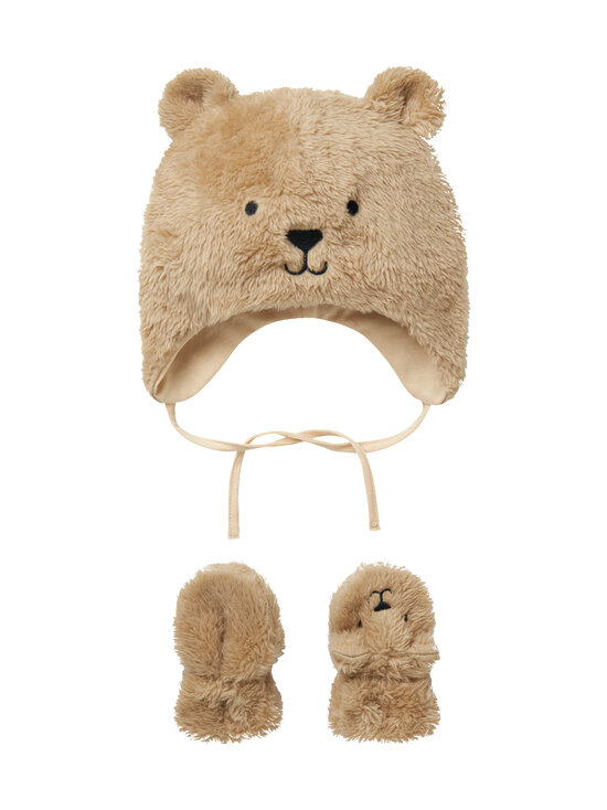 Name It - Aksessuaaride komplekt NbnMatuta Teddy - PURE CASHMERE | Stockmann - photo 1