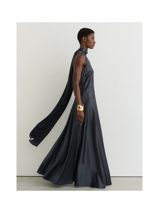 Reiss - Fae Satin Cape Maxi -mekko - 05 GREY | Stockmann - photo 7
