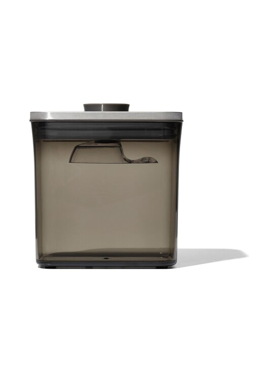 OXO - Brew SteeL Coffee POP - kahvin säilytysastia + kahvimitta 1,6 l - CLEAR, WHITE | Stockmann - photo 1
