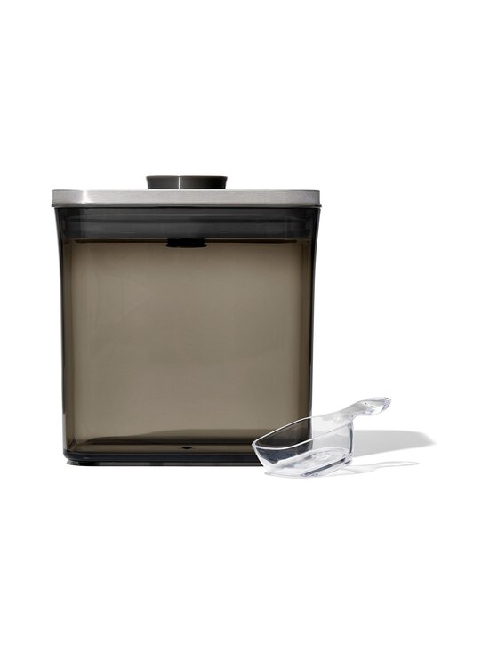 OXO - Brew SteeL Coffee POP - kahvin säilytysastia + kahvimitta 1,6 l - CLEAR, WHITE | Stockmann - photo 2