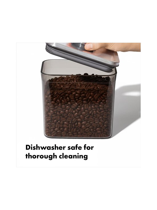 OXO - Brew SteeL Coffee POP - kahvin säilytysastia + kahvimitta 1,6 l - CLEAR, WHITE | Stockmann - photo 7