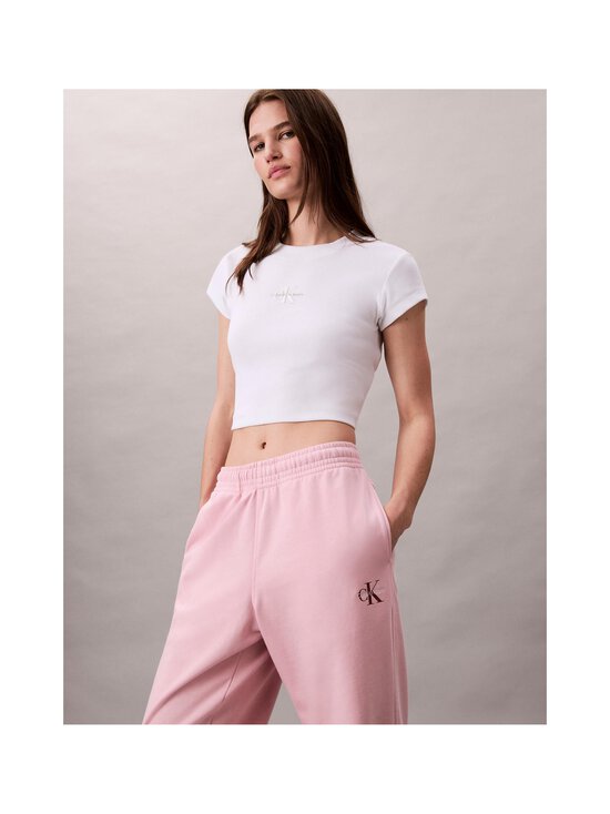 Calvin Klein Jeans - Monologo French Terry treniņbikses - TE0 PINK NECTAR - photo 5 Calvin Klein Jeans - Monologo French Terry treniņbikses - TE0 PINK NECTAR | Stockmann - photo 5