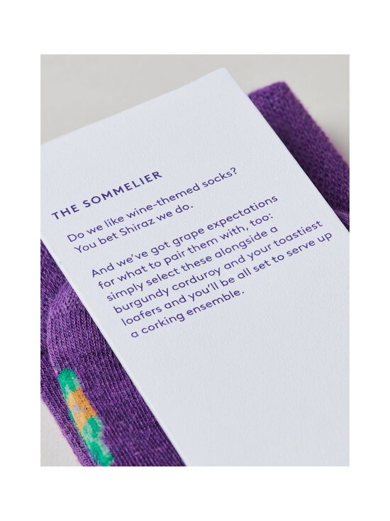 The London Sock Exchange - The Sommelier -sukat - PURP | Stockmann - photo 4