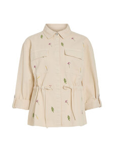 Vila - ViDeny Embroidery -paitatakki - BIRCH DETAIL:EMBROIDERY | Stockmann