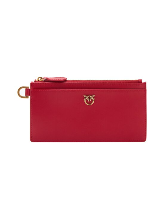 Pinko - Ādas karšu maks - R30Q RED-ANTIQUE GOLD - photo 1 Pinko - Ādas karšu maks - R30Q RED-ANTIQUE GOLD | Stockmann - photo 1