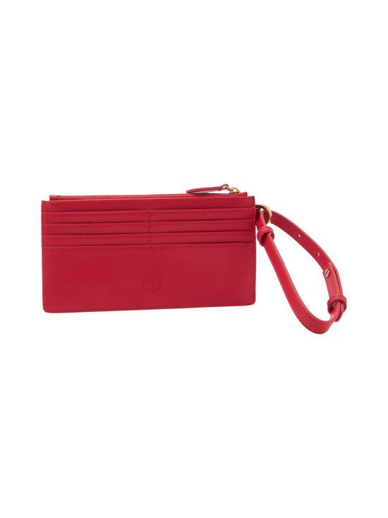 Pinko - Ādas karšu maks - R30Q RED-ANTIQUE GOLD - photo 2 Pinko - Ādas karšu maks - R30Q RED-ANTIQUE GOLD | Stockmann - photo 2
