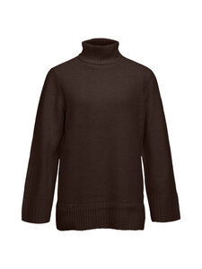 Object - Kõrge kaelusega kudum ObjMali Rollneck - SEAL BROWN DETAIL:MELANGE | Stockmann