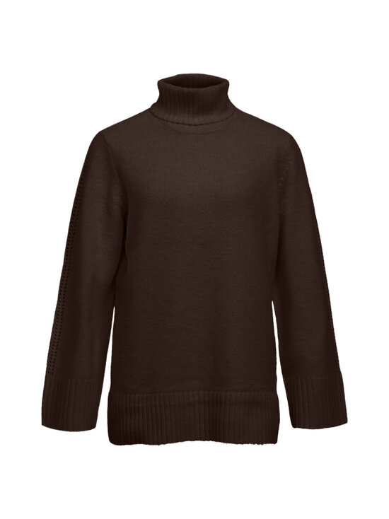 Object - Kõrge kaelusega kudum ObjMali Rollneck - SEAL BROWN DETAIL:MELANGE | Stockmann - photo 1