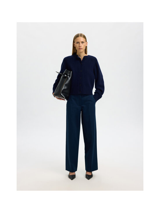 Selected - Kardigan SlfNora Short O - DARK SAPPHIRE | Stockmann - photo 2