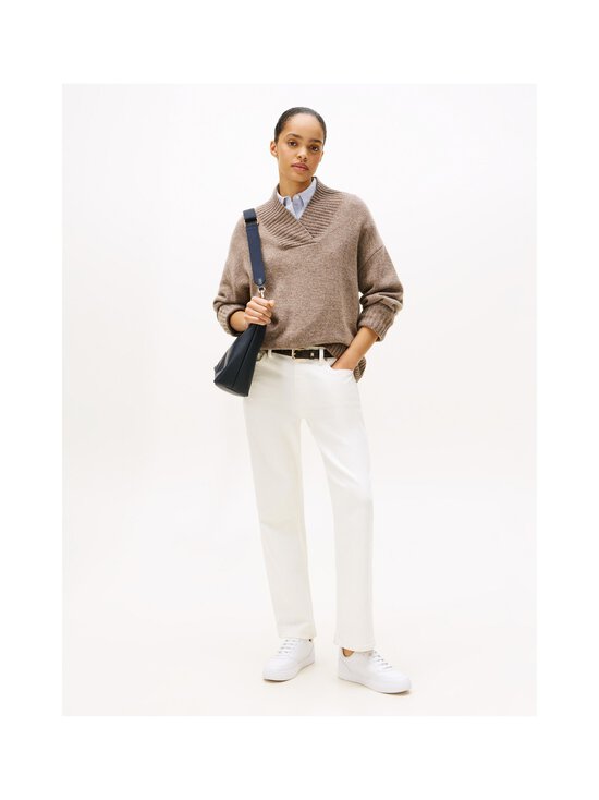 Tommy Hilfiger - Villane kampsun Marl Shawl - 0HK LEGACY BROWN MARL SWEATERS | Stockmann - photo 3