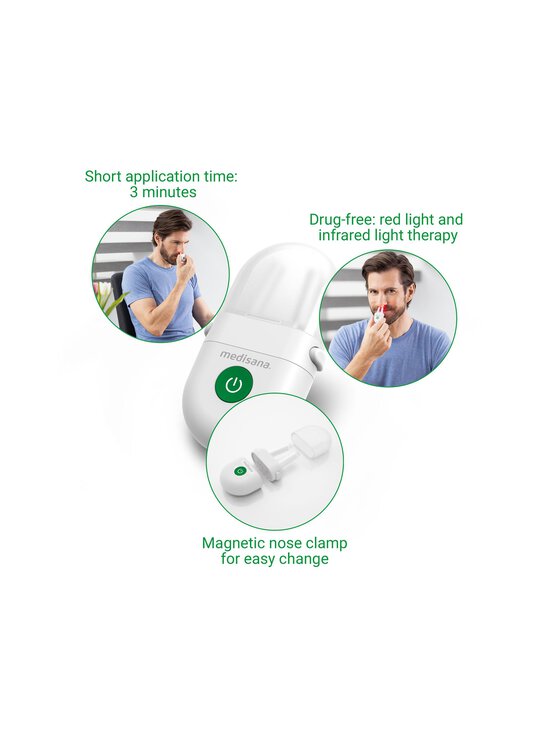 Medisana - Medinose Compact -allergiaterapialaite - WHITE | Stockmann - photo 3