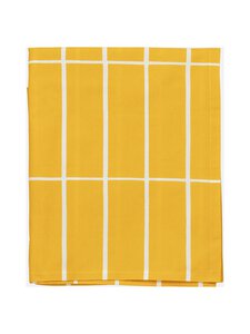 Marimekko - Tiiliskivi-pöytäliina 135 x 245 cm - 211 SAHRAM YELLOW,OFF WHITE | Stockmann