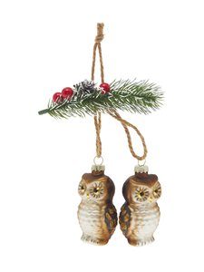 Casa Stockmann - Jõuluehe Two Owls 9 cm - BROWN Casa Stockmann - Jõuluehe Two Owls 9 cm - BROWN | Stockmann