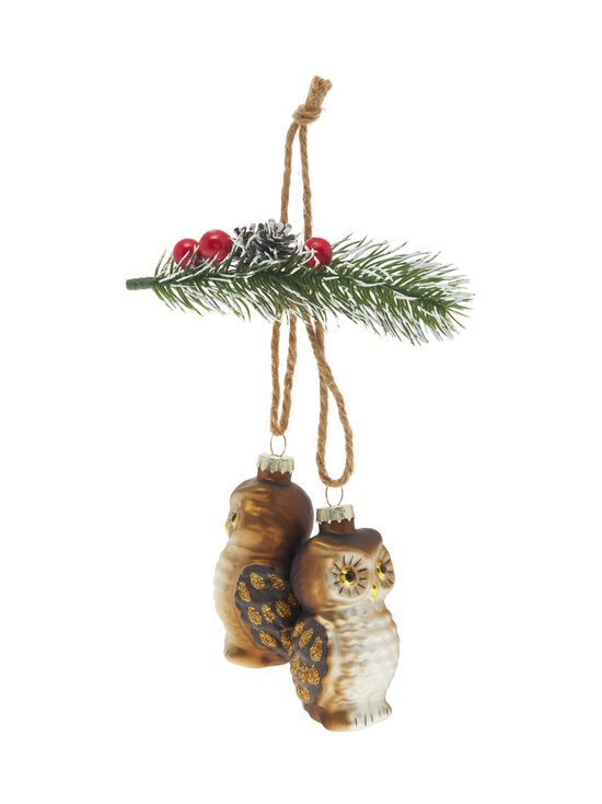 Casa Stockmann - Jõuluehe Two Owls 9 cm - BROWN - photo 2 Casa Stockmann - Jõuluehe Two Owls 9 cm - BROWN | Stockmann - photo 2