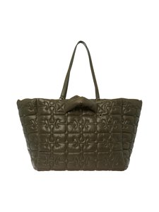 Ganni - Re-Tech Quilted Tote -laukku - 861 KALAMATA | Stockmann