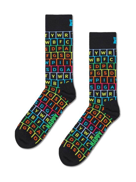 Happy Socks - Keyboard-sukat - 9000 BLACK | Stockmann - photo 1