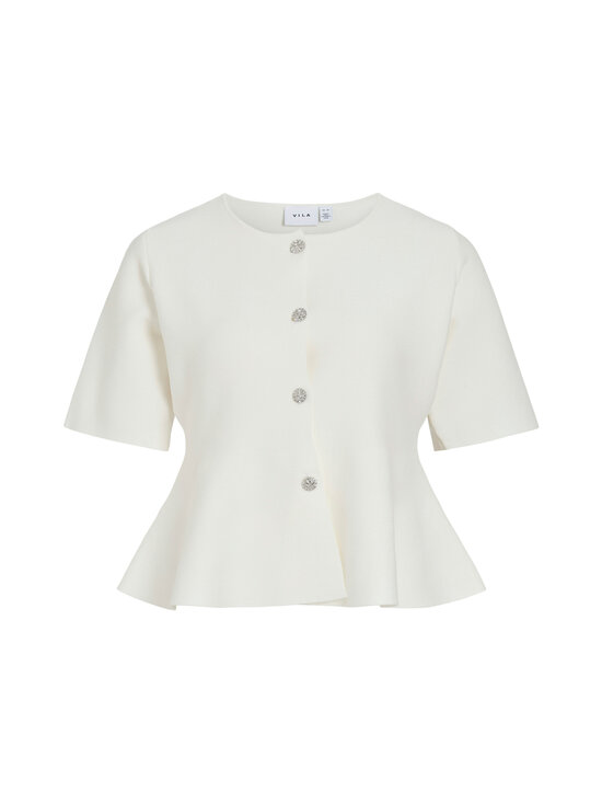 Vila - ViSway Peplum -neuletakki - CLOUD DANCER | Stockmann - photo 1
