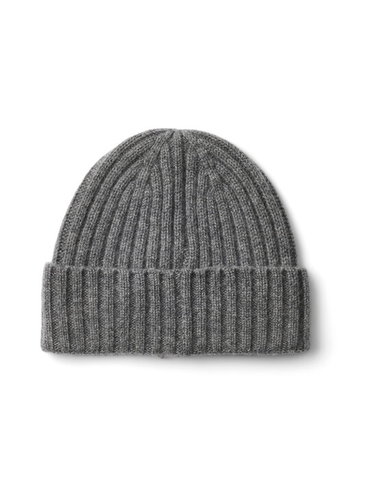 Selected - Kašmiirisegust kootud müts SlmCalle Cashmere Blend - MEDIUM GREY MELANGE | Stockmann - photo 1