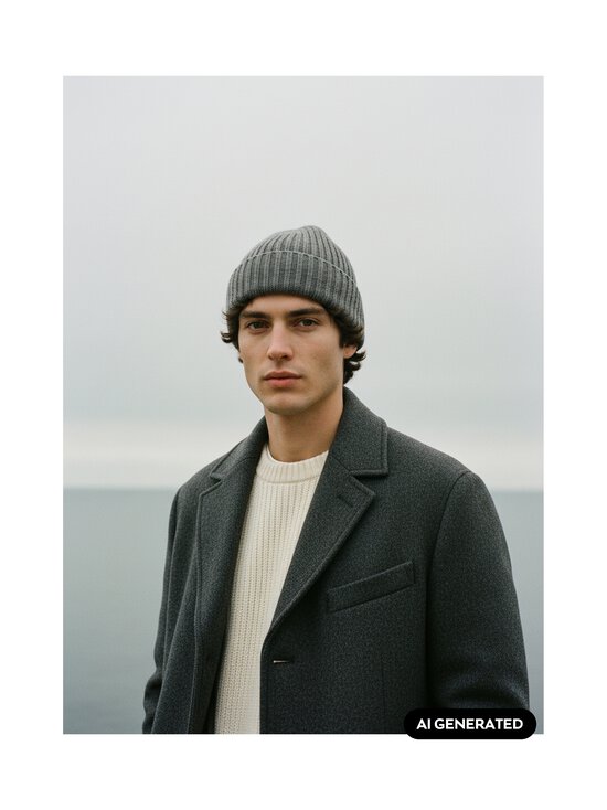 Selected - Kašmiirisegust kootud müts SlmCalle Cashmere Blend - MEDIUM GREY MELANGE | Stockmann - photo 4