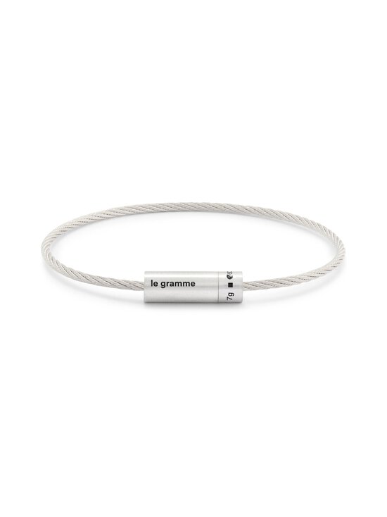 le gramme - Käevõru 7g Brushed Sterling Silver Cable - SILVER - photo 1 le gramme - Käevõru 7g Brushed Sterling Silver Cable - SILVER | Stockmann - photo 1