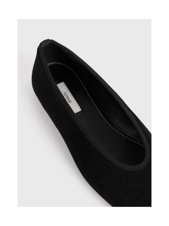 TOTEME - Minimalist Suede -ballerinat - BLACK 001 | Stockmann - photo 4