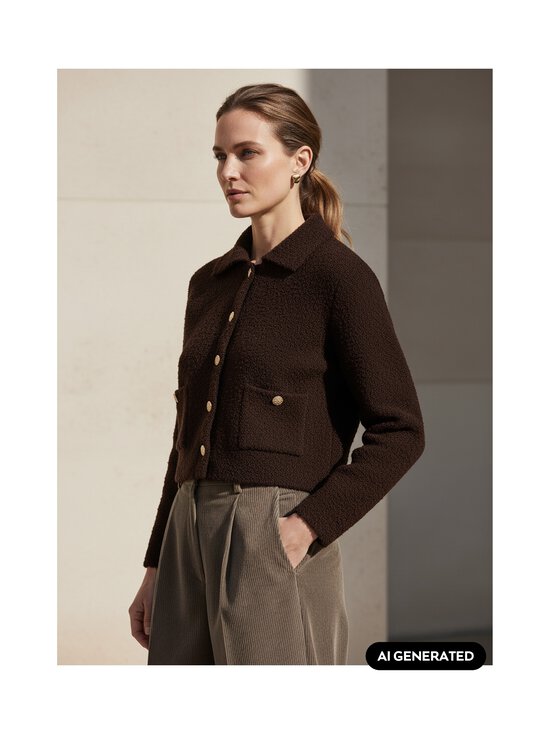 rich & royal - Boucle-neuletakki - 298 CHOCOLATE TORTE | Stockmann - photo 2
